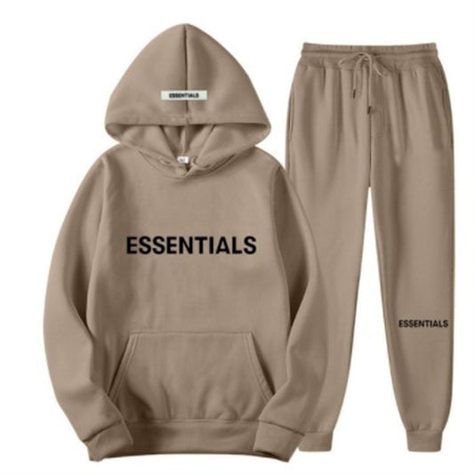 FEAR OF GOD ESSENTIALS SWEAT SUIT TOP & BOTTOM - 4 The Ladies Fashion 