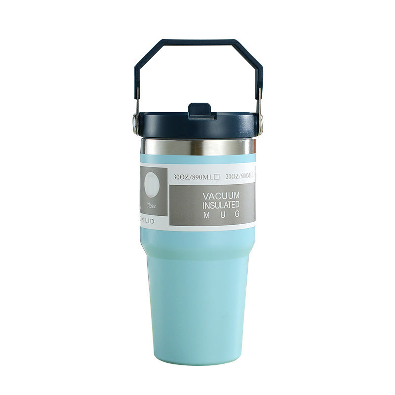 Portable Stainless Steel Tumbler Cup - 4 The Ladies Fashion 