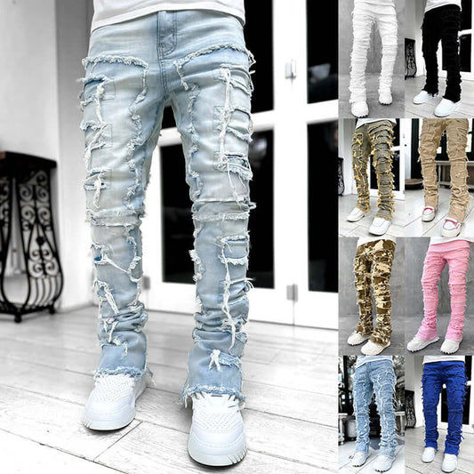 Stacked Jeans For Mens Clothing - 4 The Ladies Fashion 